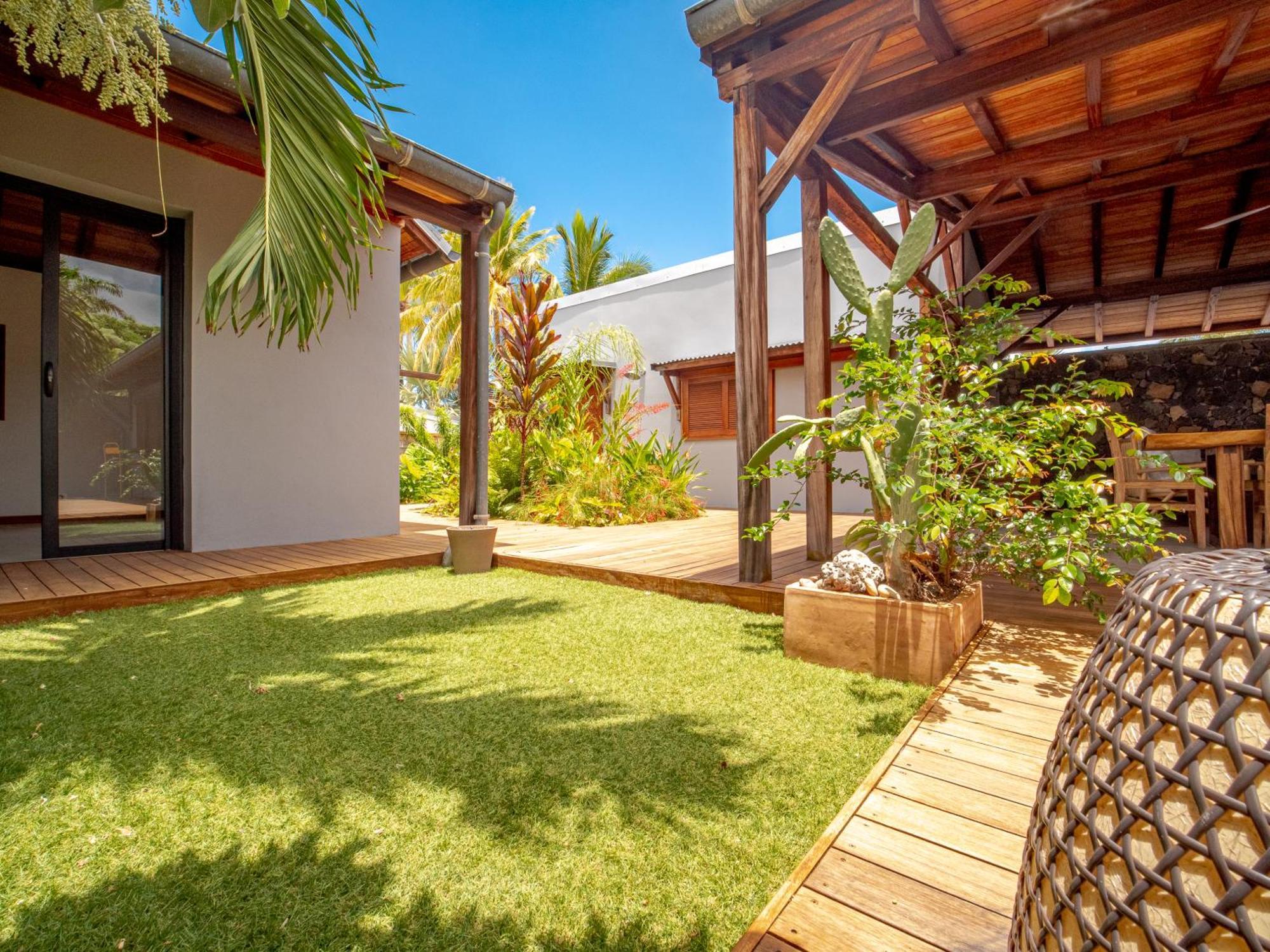 La Kaz Veloutier - Villa 4 Chambres Avec Piscine La Saline Le Bains Εξωτερικό φωτογραφία